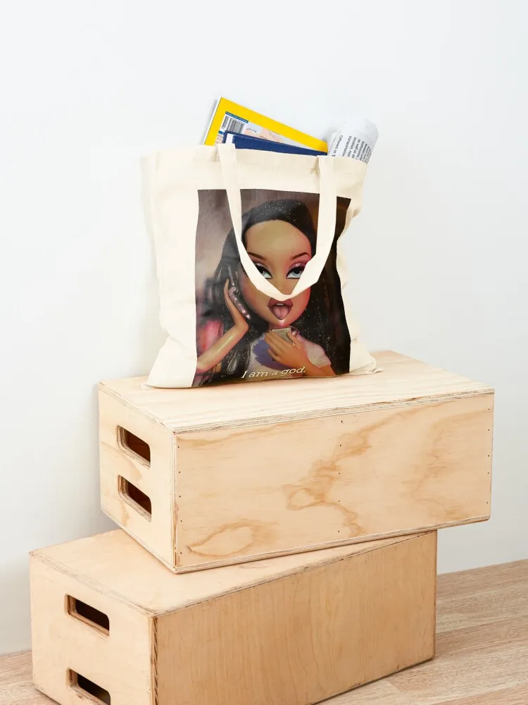 Bratz quote Tote Bag Women bags Women's shopper bag free delivery bags university shopper bag
