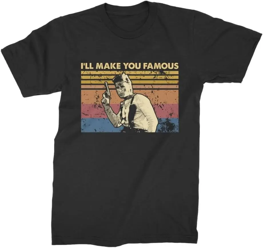 

Young Guns, Billy The Kid, I'll Make You Famous Vintage T-Shirt Black