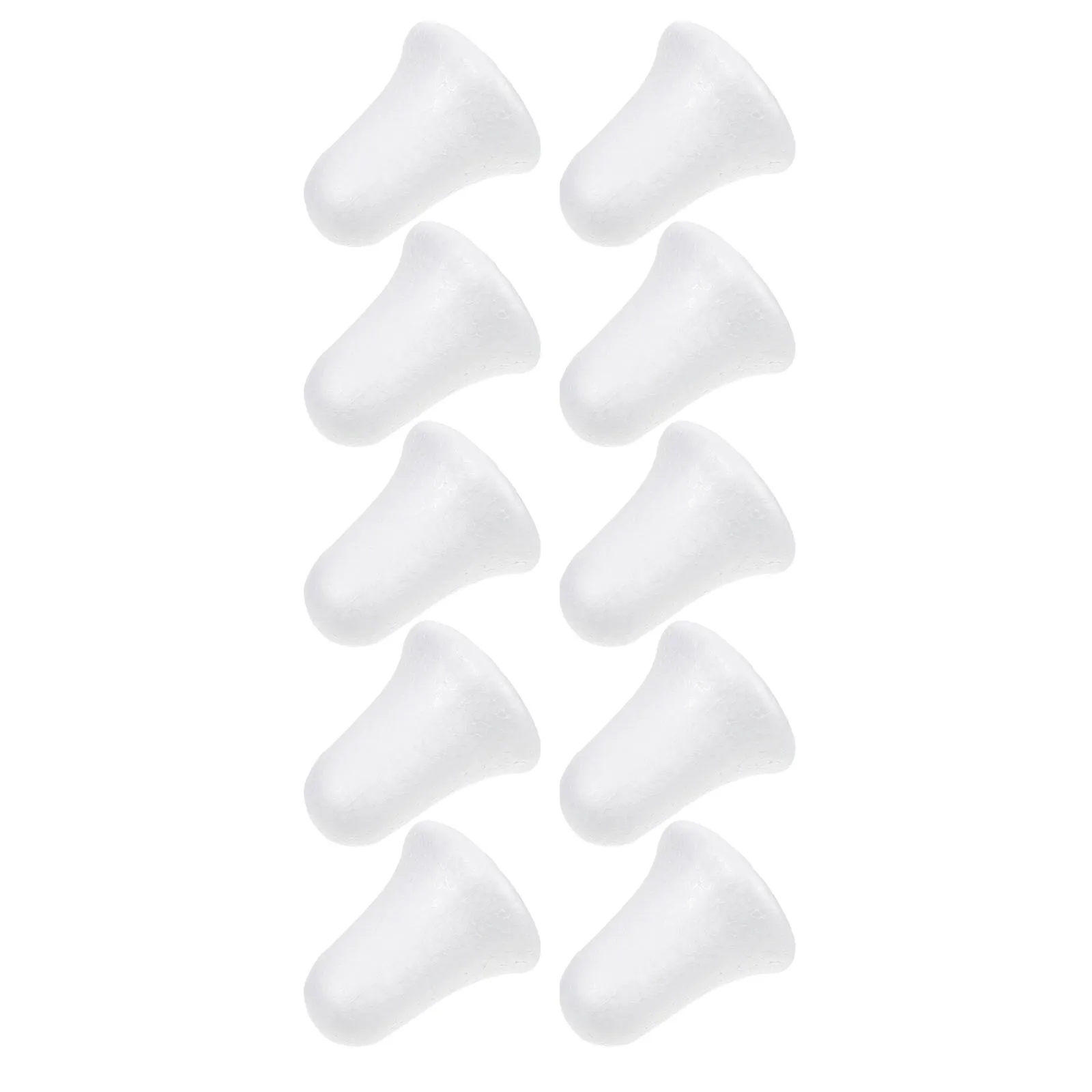 

10 pcs Dimensional Diy Bell Shape Pendants Foam Bells Hanging Ornaments Christmas Tree Decor Craft Foam Xmas DIY Accessories