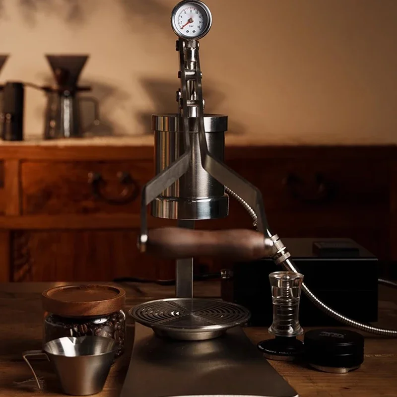 Mesin Espresso Tuas 304 Kapasitas Rongga Baja Tahan Karat 1500W Pembuat Peti Pemanas PID