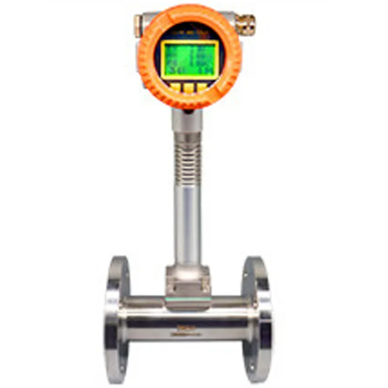 Vortex Flow Meter, DN32/DN40 Flanged Connection, 4–20 MA and RS-485 Output, Suitable for Steam, Compressed Air