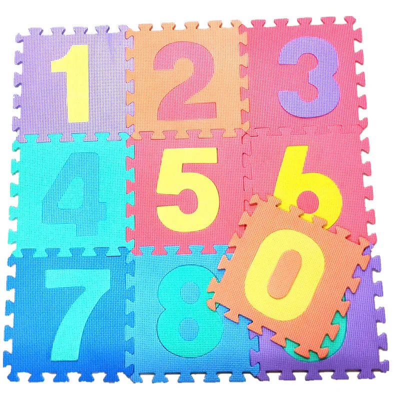 36 pcs Children mini EVA Foam Alphabet Letters Numbers Floor Soft Baby Mat 3D puzzle Kids Educational toys Alphanumeric Mats