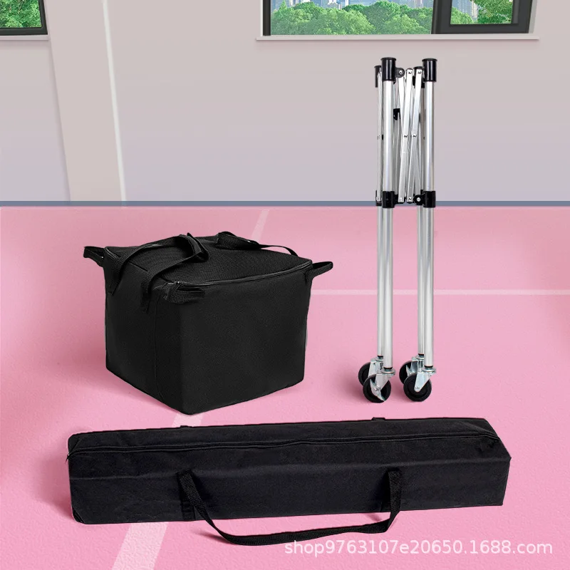 Tennis Storage Cart Peak Ball Table Tennis Coach Ball Pickup Cart Ball Frame Aluminum Alloy Folding Cart Folding Portable