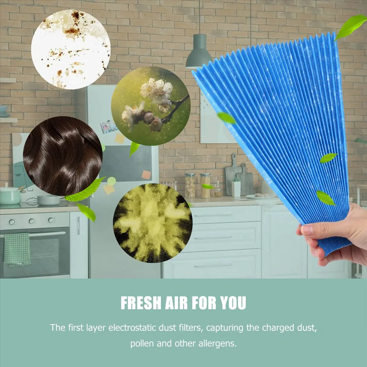 

A97G Suitable for Air Purifier Filter Screen Mc70Kmv2 Mck57Lmv2 Bac006A4C Pleated Filter Element