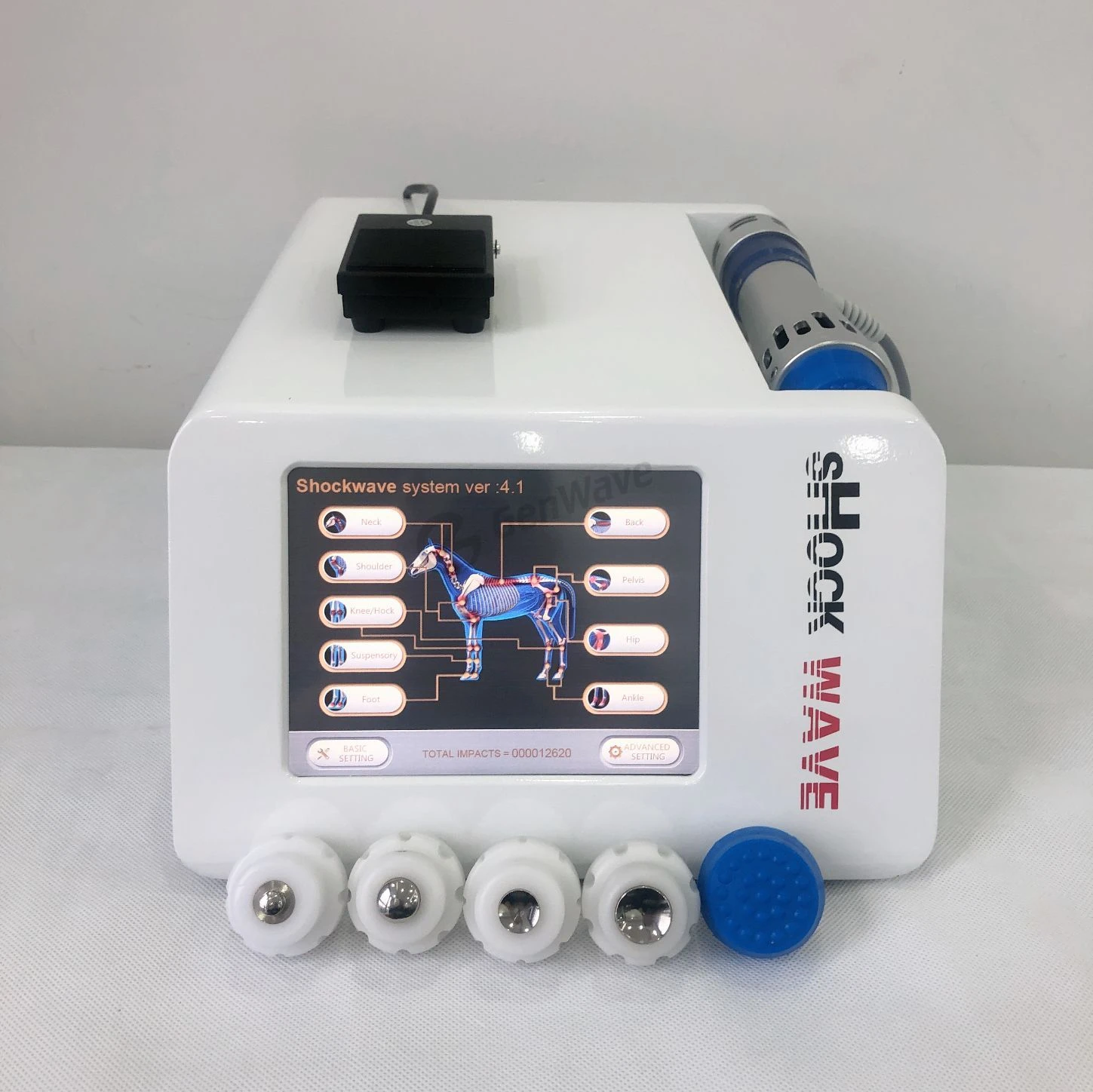 Electromagnetic Shockwave Therapy Veterinary Shock Wave Animal Therapy Device