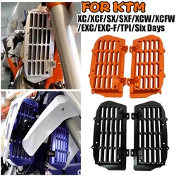 Motocross Radiator Grill Guard Protector Cover For KTM XC XCF XCW XCFW SX SXF EXC EXCF Six Day TPI 125 250 350 450 500 2017-2023