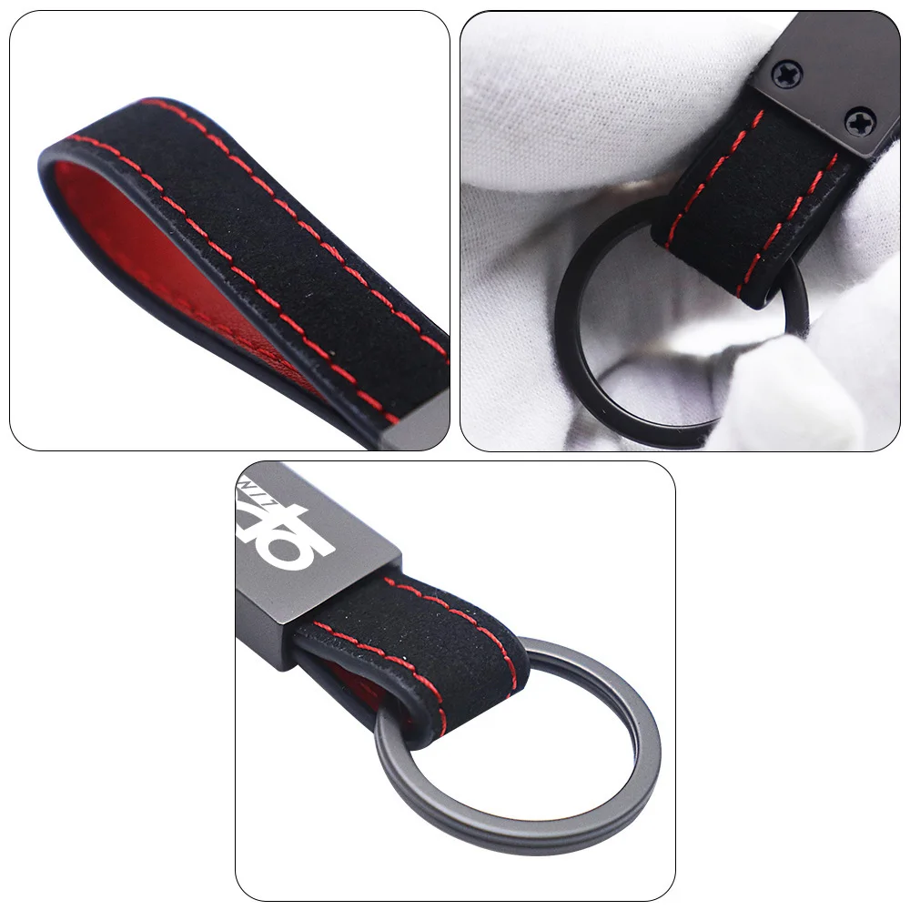 for opel opc opcline astra h j k g vectra b c zafira b corsa c d car key chain leather keychain Car Accessories