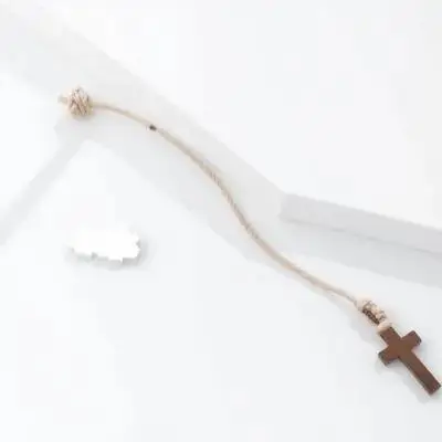 

Adjustable Wooden for Men Women Rope Chain Wood Pendant Jewelry Unisex Fashion Accessory Daily Wear