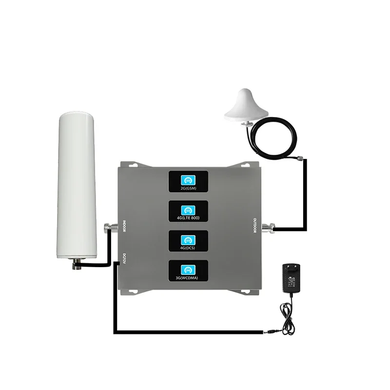 

ayissmoye Factory Homemade Cellphone Signal Booster 3G/GSM 4G/LTE 5G/WiFi Repeater for Mobile 700/850/1700/1900MHz RF Signals