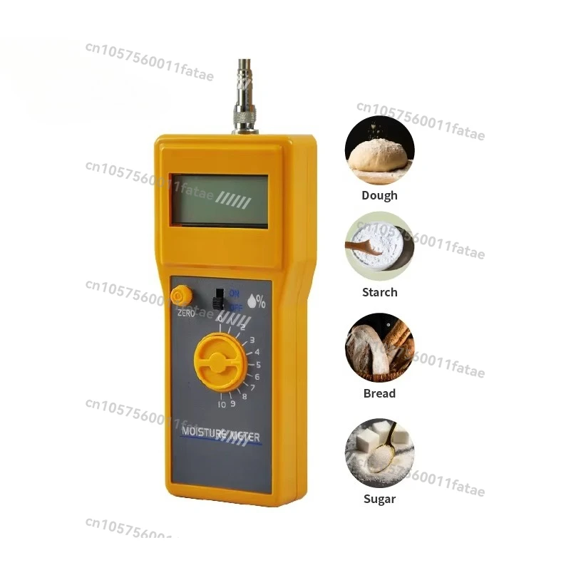 

0-80% Digital Food Moisture Meter for Pasty Dough Granular Powder