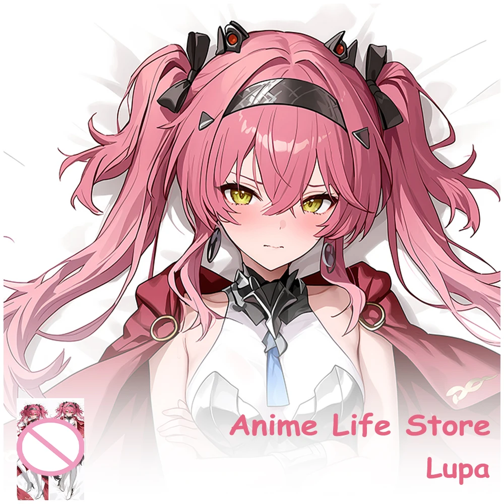 Dakimakura Anime Wuthering Waves Lupa Long Pillowcase Hugging Body Cosplay Props Otaku Bedding Cushion Covers Decor Room