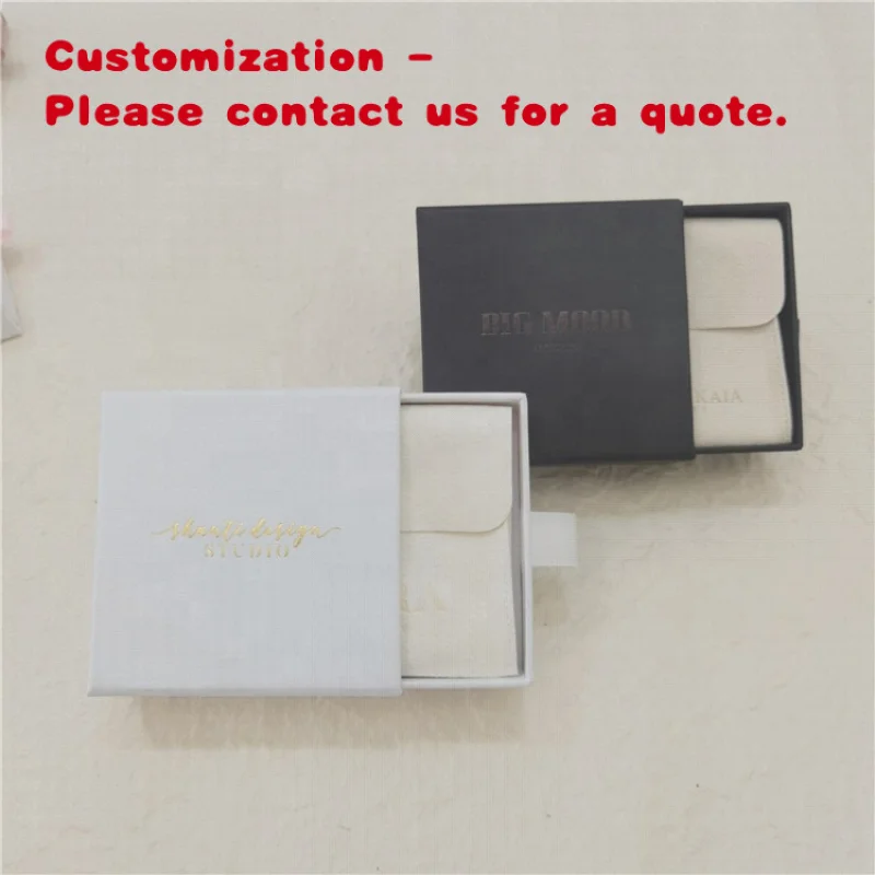 custom.Chuanghua Boxes With Flat Pack Jewellery Boxes Black Jewelry Packaging Pouch and Box