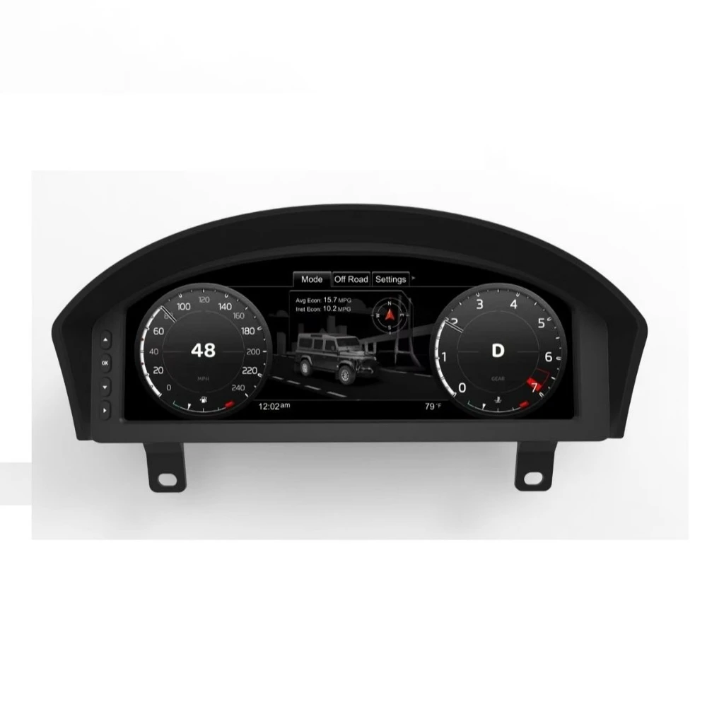 

It is suitable for Land Rover Defender modification and upgrade of the full LCD instrument cluster 12.3 inches