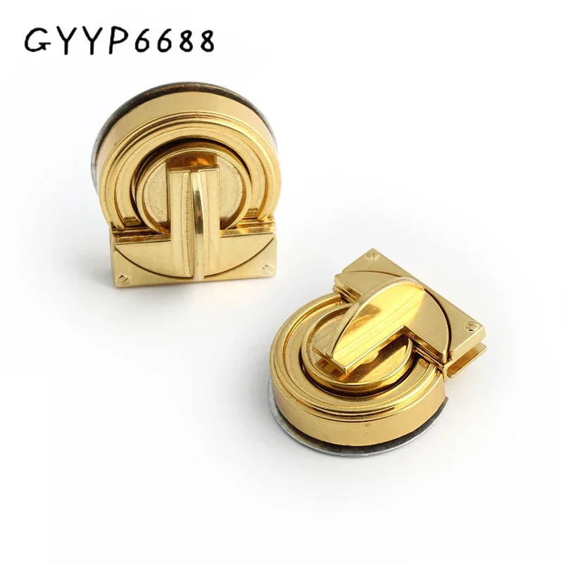 

1-5-10sets 44x42mm Metal Twist Locks Handbags Beautiful Moon Magnetic Bags Purse Buckle Replacement Lock Hardware Accessories