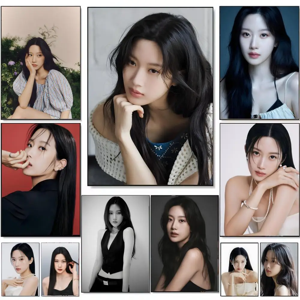 Póster de la actriz M-Moon G-Ga Y-Young, arte impreso para pared, adecuado para sala de estar, dormitorio, bar, salón, decoración del hogar, regalo