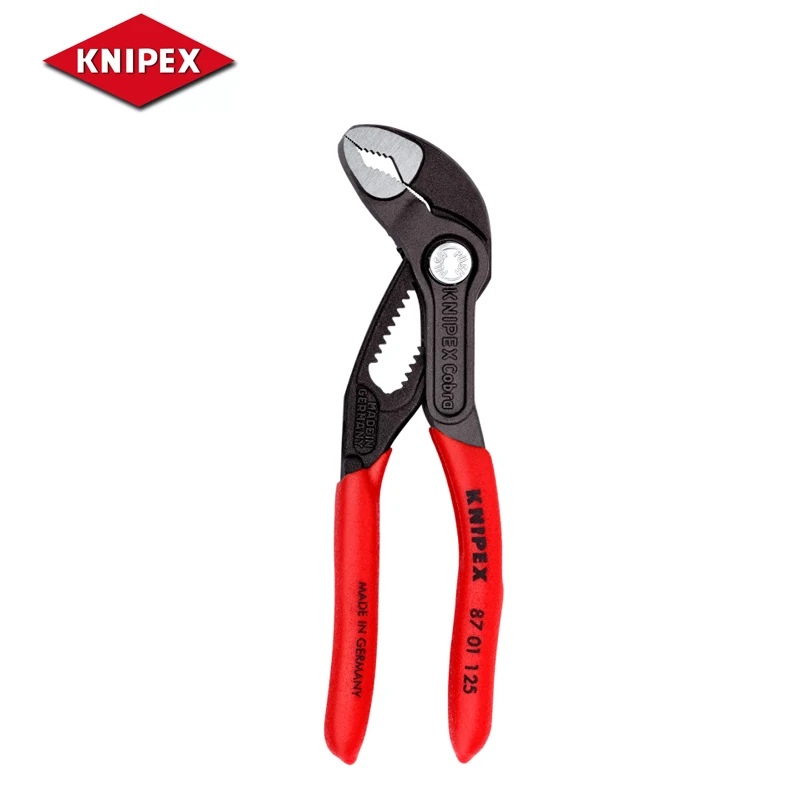 

KNIPEX TOOL High-Tech Cobra Water Pump Pliers Adjustment Blend Ergonomic Plier 8701125