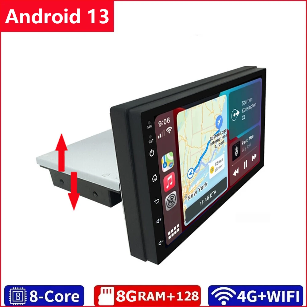 

1DIN Car Android Radio Multimedia Player 7 inch Carplay For Toyota Volkswagen Hyundai Kia Renault Nissan Honda Lada