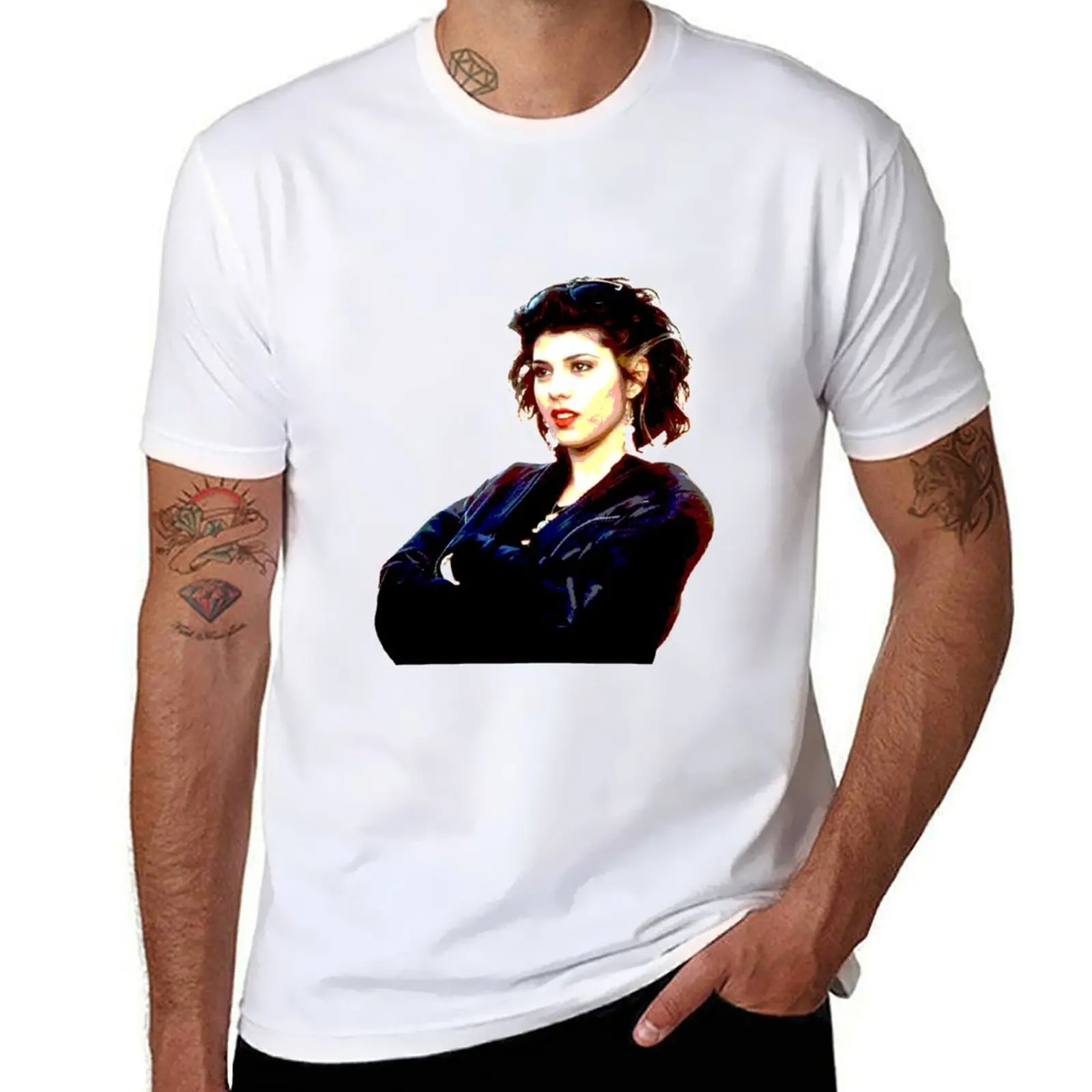 

my cousin vinny-marisa tomei T-Shirt t shirt custom print man t shirt cotton T-Shirt