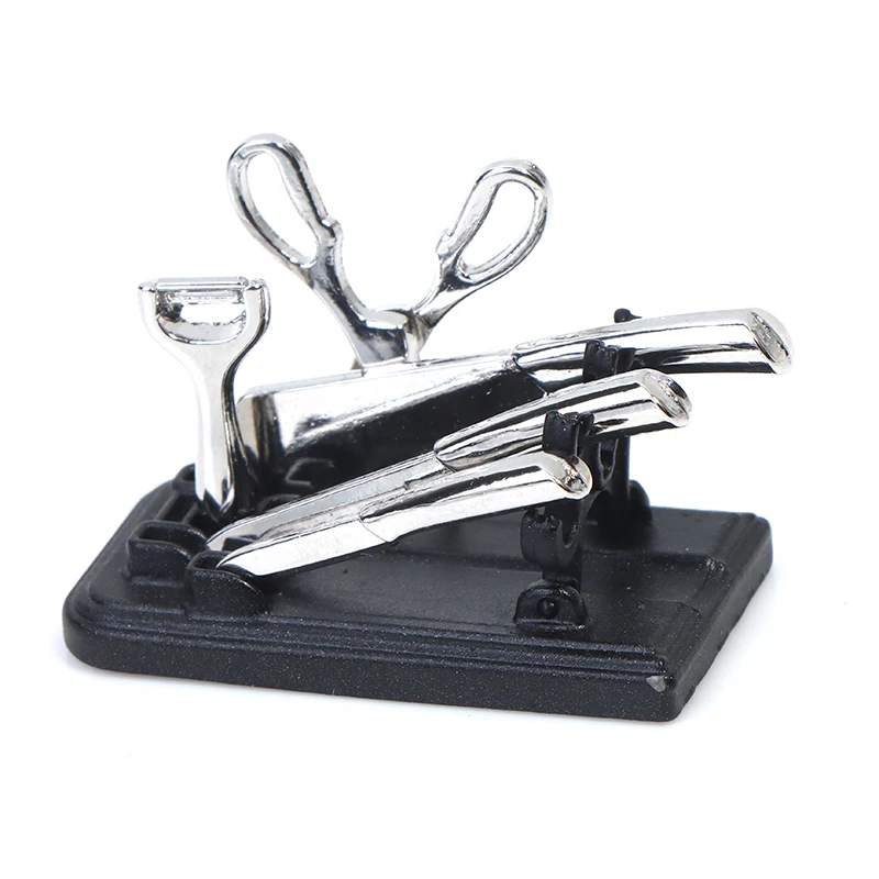 Mini herramientas de cocina, modelo de juguete para decoración de casa de muñecas, casa de muñecas 1/12