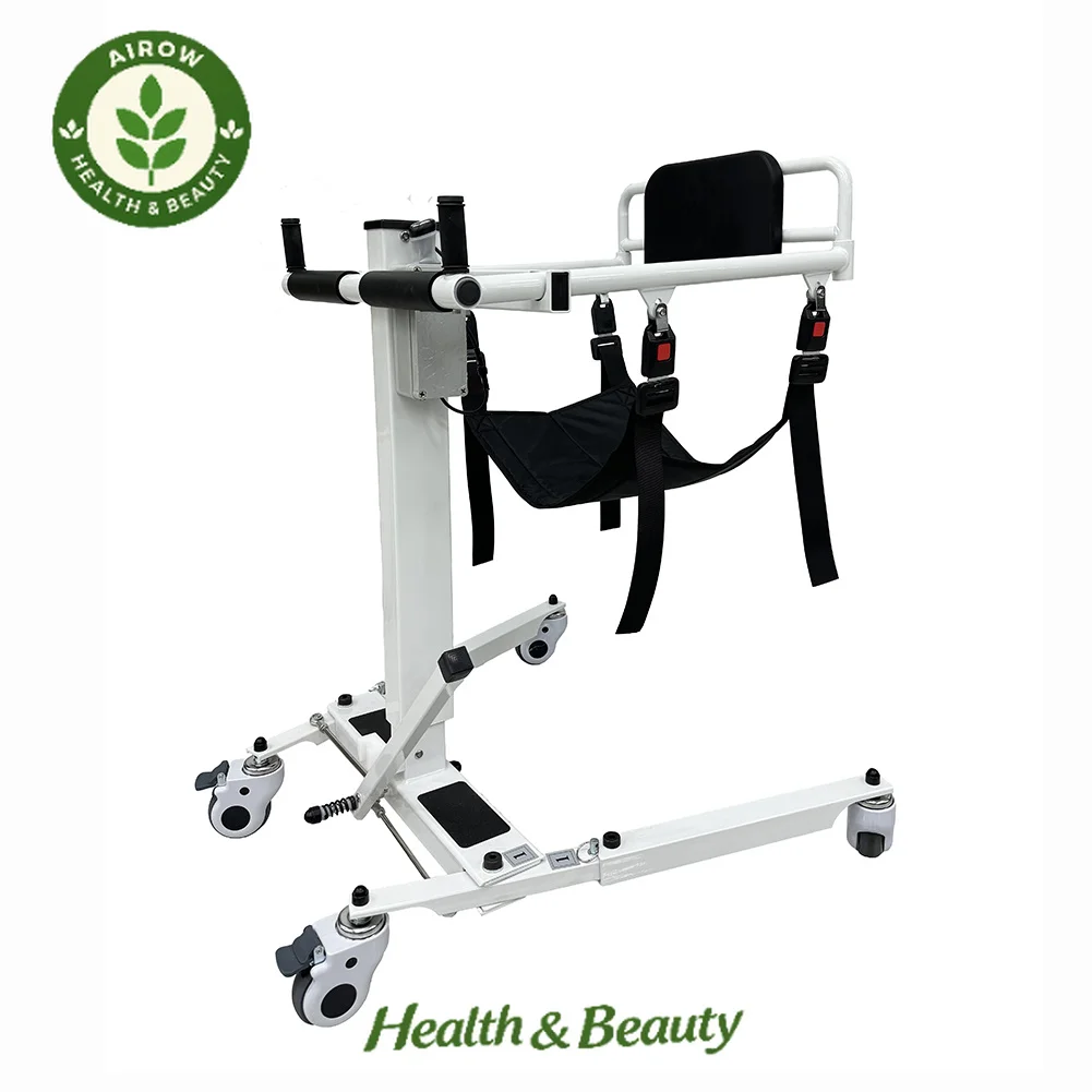 AIROW Electric Lifter Machine Car Transfer Patient Lift for Elderly or Disabled Mobility Help with Foldable Function