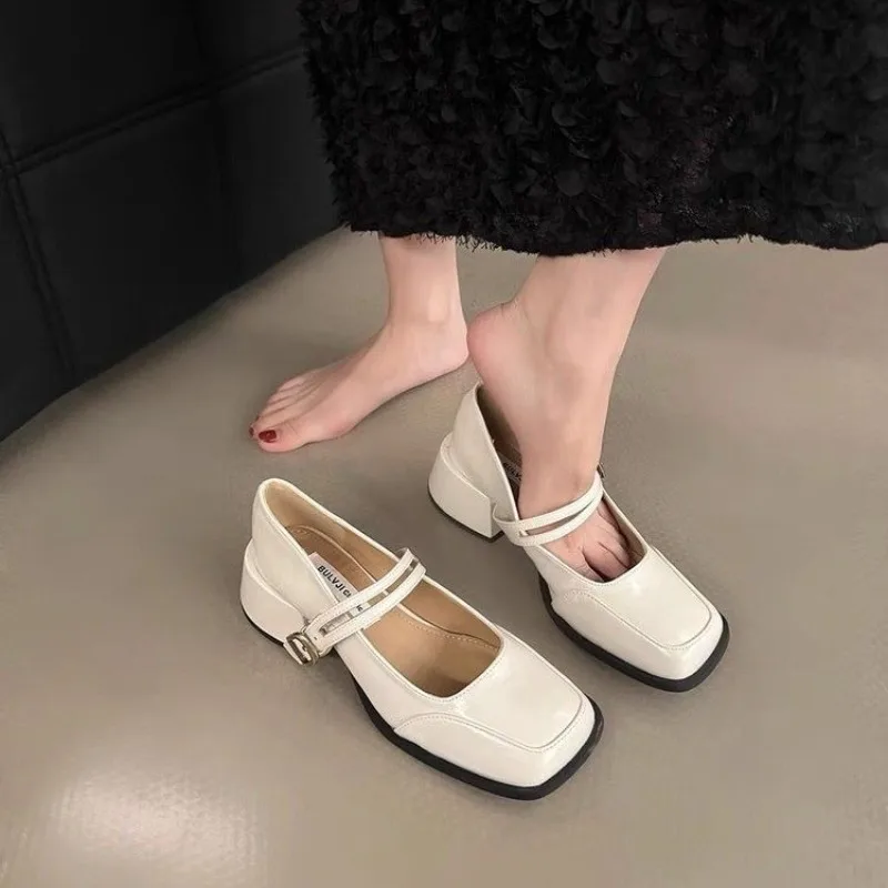 2024 Autumn and Winter New Lamb Wool Single Shoes Women Plus Velvet Shallow Mouth Toe Shoes Soft Sole Fairy Flat Shoes