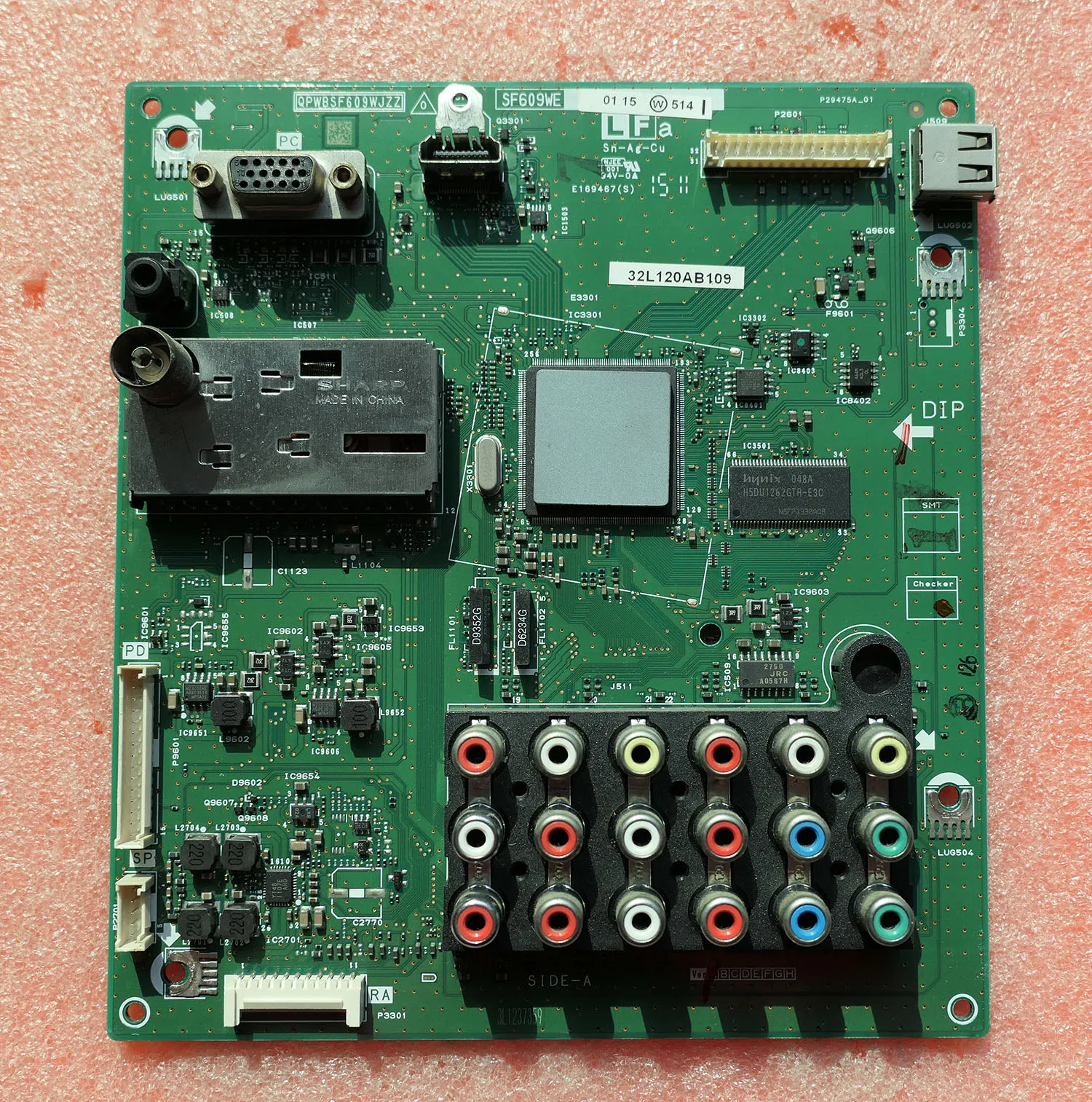 LCD-32L120A QPWBSF609WJZZ LK315T3LW70T test ok circuit board motherboard
