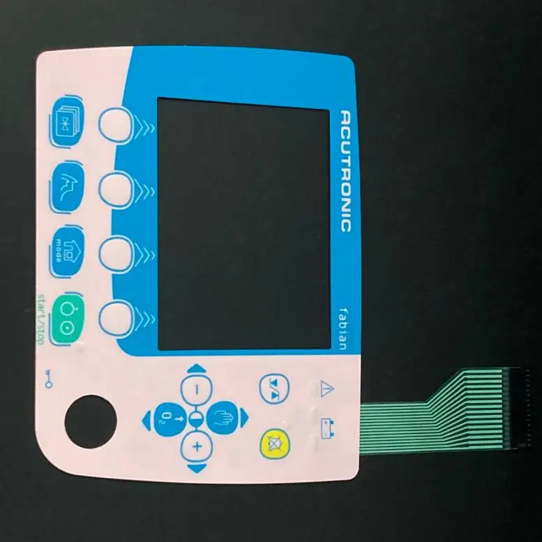 Alternative Fabian ventilator button membrane switch board