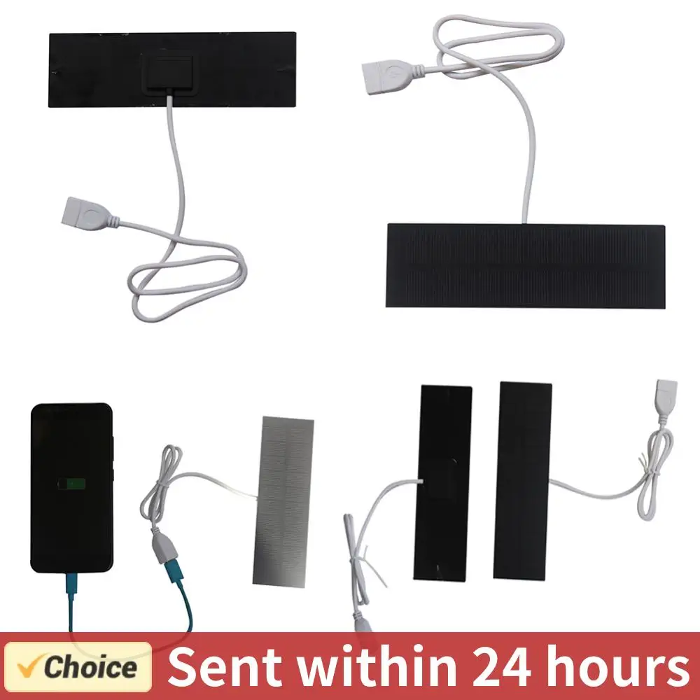 USB Solar Panel Ladegerät Solar Ladegerät Tragbare Batterie Handy Lade Bank Solar Batterie Ladegerät für Telefone Power Banks