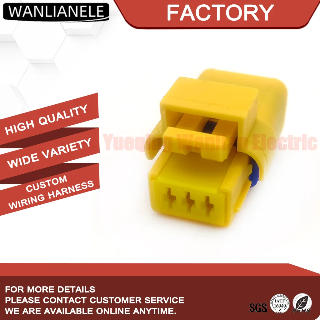 Replacement for Aptiv 211PC032S4049 3 Pin Female Connector SICMA 1.5mm 3.33mm Waterproof IP68 Yellow Fit Water Temp Sensor