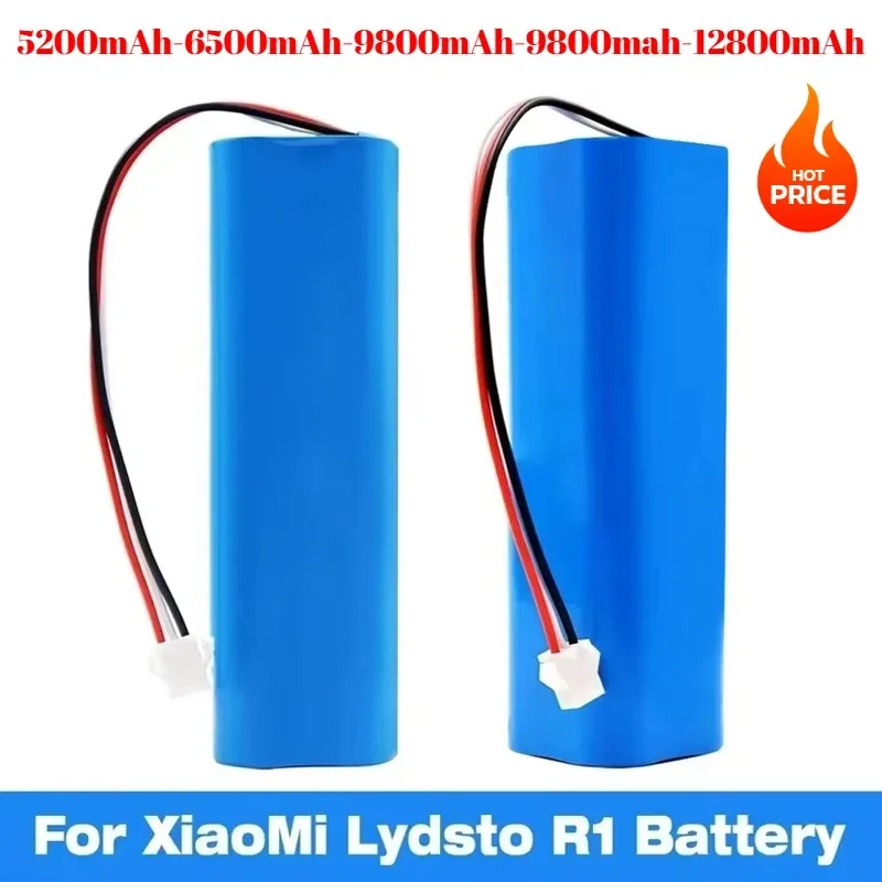 

18650 для XiaoMi Viomi S9 Lydsto R1 Roidmi Eve Plus робот-пылесос R1, аккумулятор 18650, литий-ионная аккумуляторная батарея