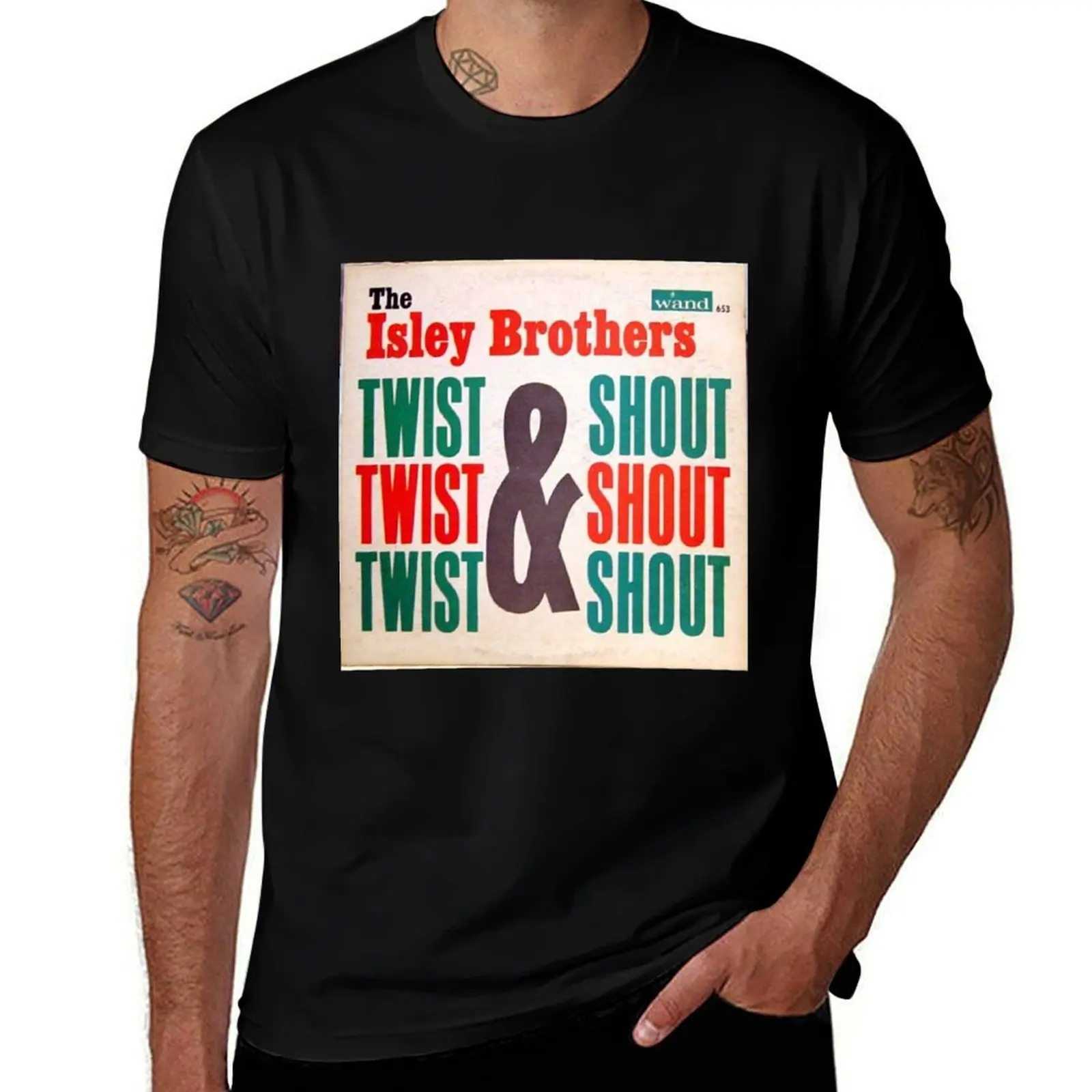

Twist & Shout, Isley Brothers, Rock & Roll, Soul, R & B T-Shirt Water Resistant Casual T-Shirt