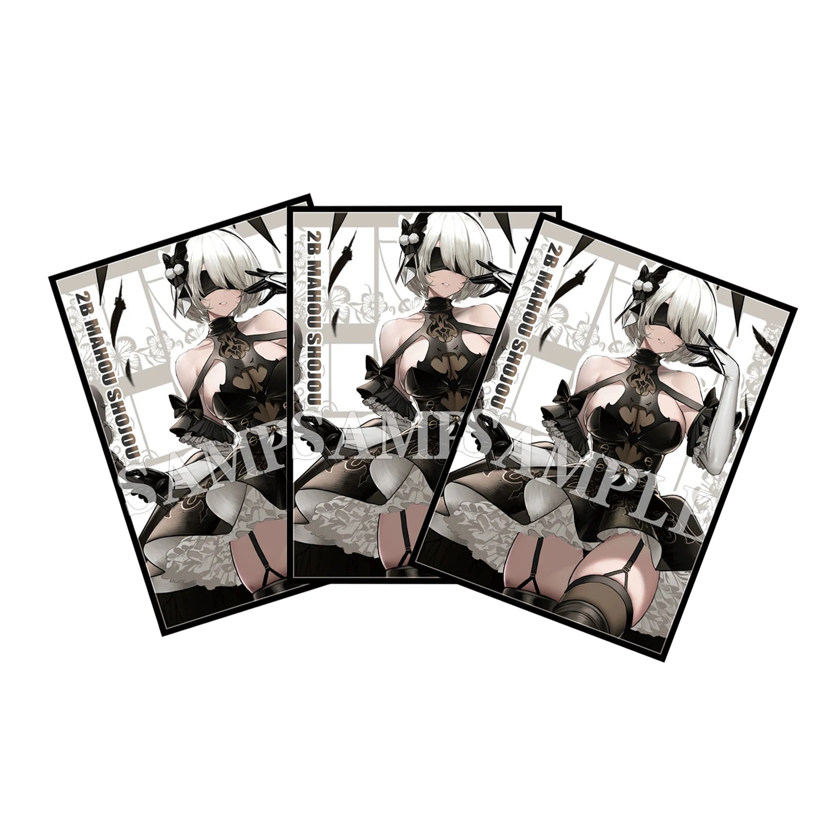 60PCS 67x92mm Carte di dimensioni standard Nier Caricamento dall'alto Gioco da tavolo Protezione interna della carta per MGT/TCG Art Anime Card Sleeves Protezioni