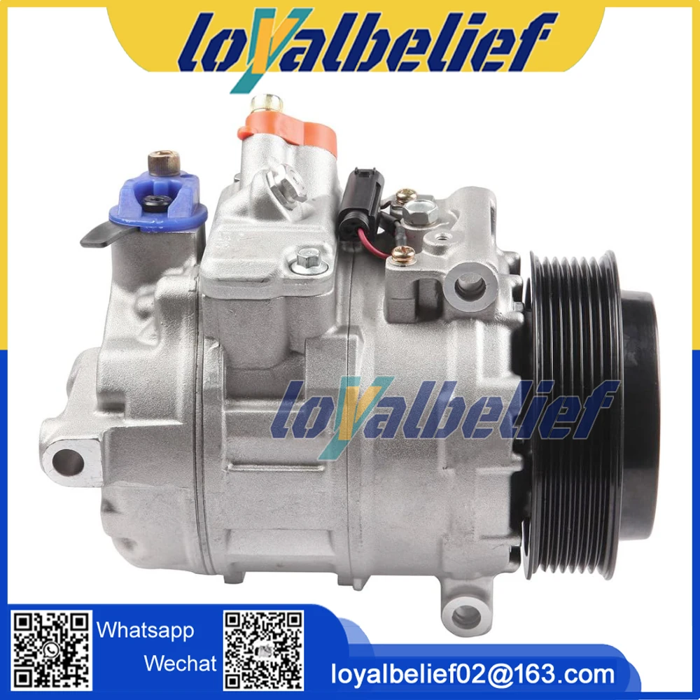 Air Conditioning Compressor for Mercedes W209 W220 W230 W463 C230 CL55 AMG CLK320 0012302811 4472806091 4711474 65633016039