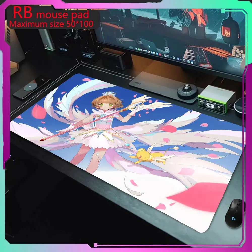 MousePad Card-captor Sak-ura Mouse Pad Electronic game mouse pad with anti slip and wear-resistant size suitable for desktop