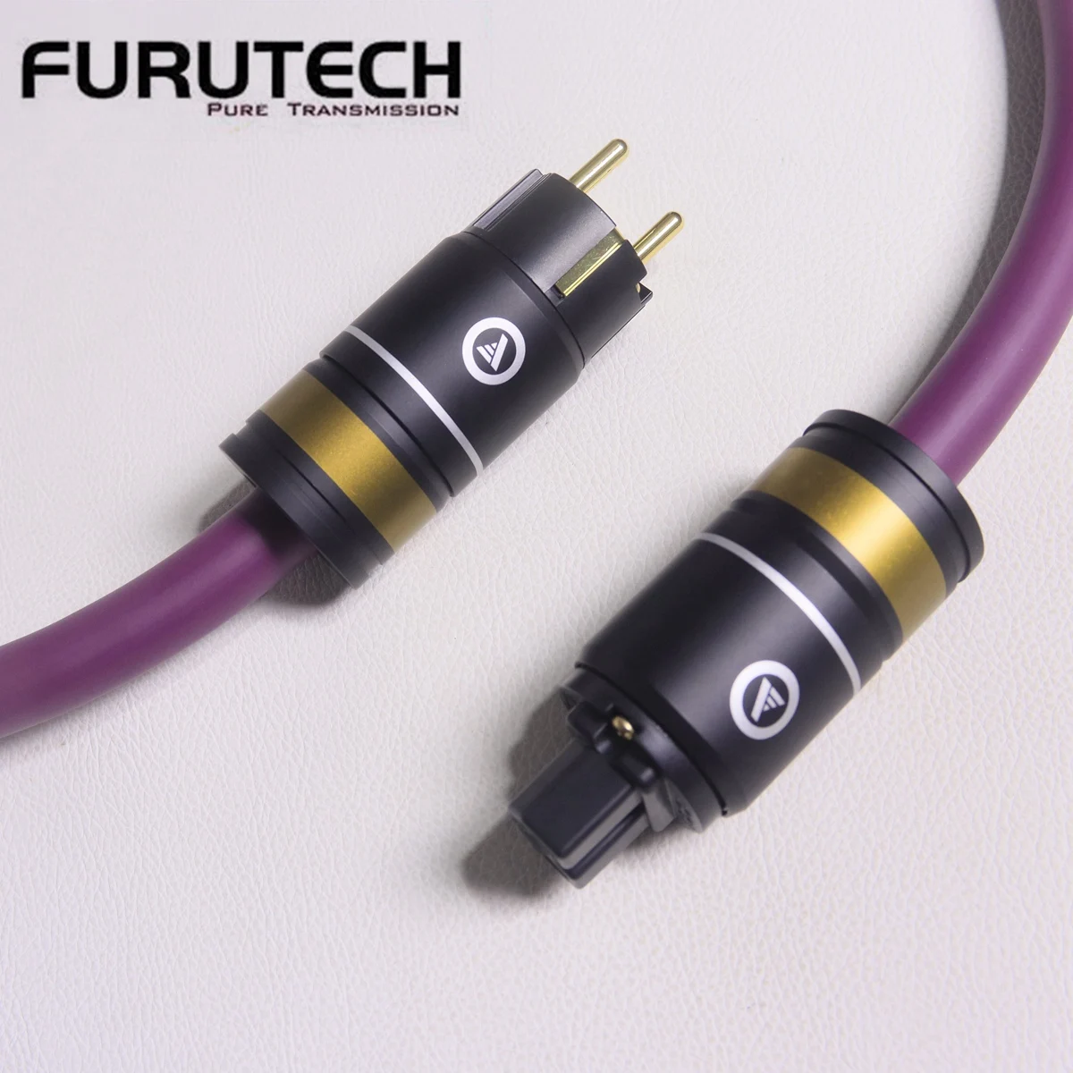 FURUTECH original new flagship DPS 4.1 audiophile 7N OCC 11AWG audio Power cord HiFi EU/US power cable with viablue power plug