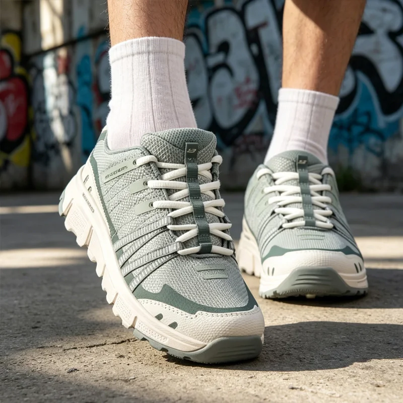 Skechers Women's Outdoor Hiking Shoes 180149-GRN/180149-NAT/180149-NVPR Non-Slip Wear-Resistant Lightweight Sneakers