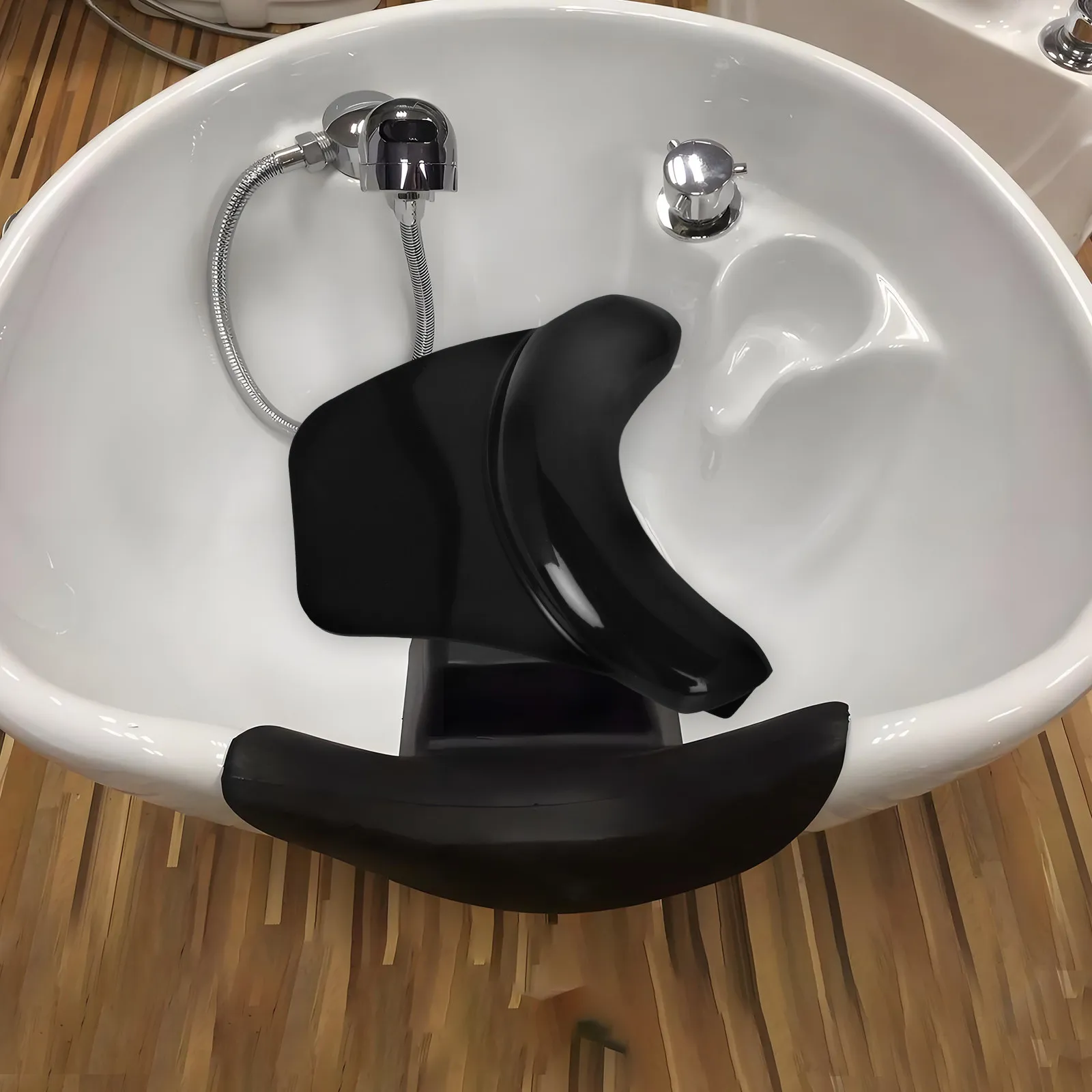 

Подушка-подголовник для раковины с сильной присоской из силикона для салонов красоты и мытья головы в ванной, комфортная