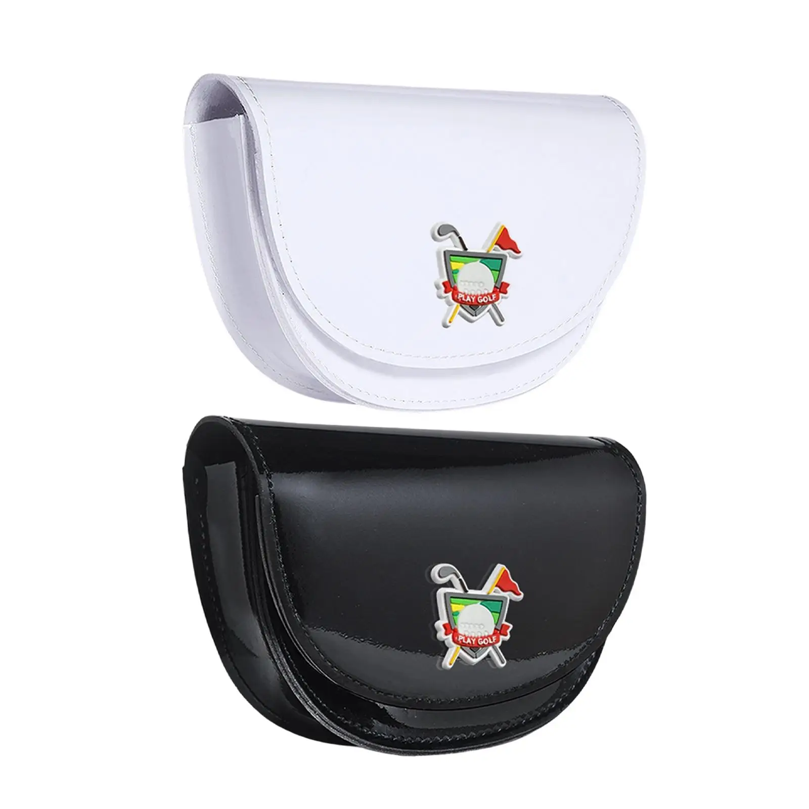 

Golf Rangefinder Storage Bag Waterproof PU Leather Protective Waist Pouch for Outdoor Golf Accessories