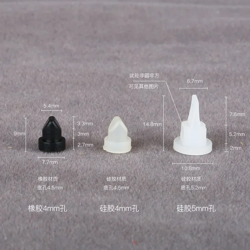 Silikon Anti Rückfluss Entenschnabel Ventil Mini Einwegventile Anti Rückfluss Gummi Rückschlagventil Heizöl Tank Entlüftung Durchmesser 2/4/4,5/5mm