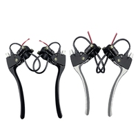 2Pcs Brake Lever E-Bike Mechanical Brake Lever, Electric Bike Brake Level Handle