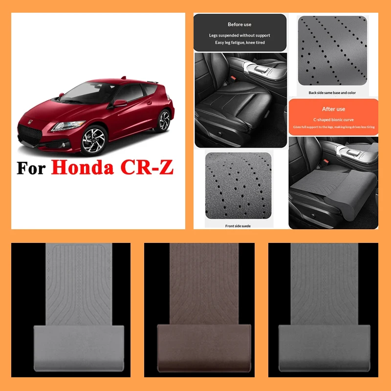 

For Honda CR-Z ZF 2010-2016 Car Seat Leg Support Extension Mat support pad Seat extension leg pad