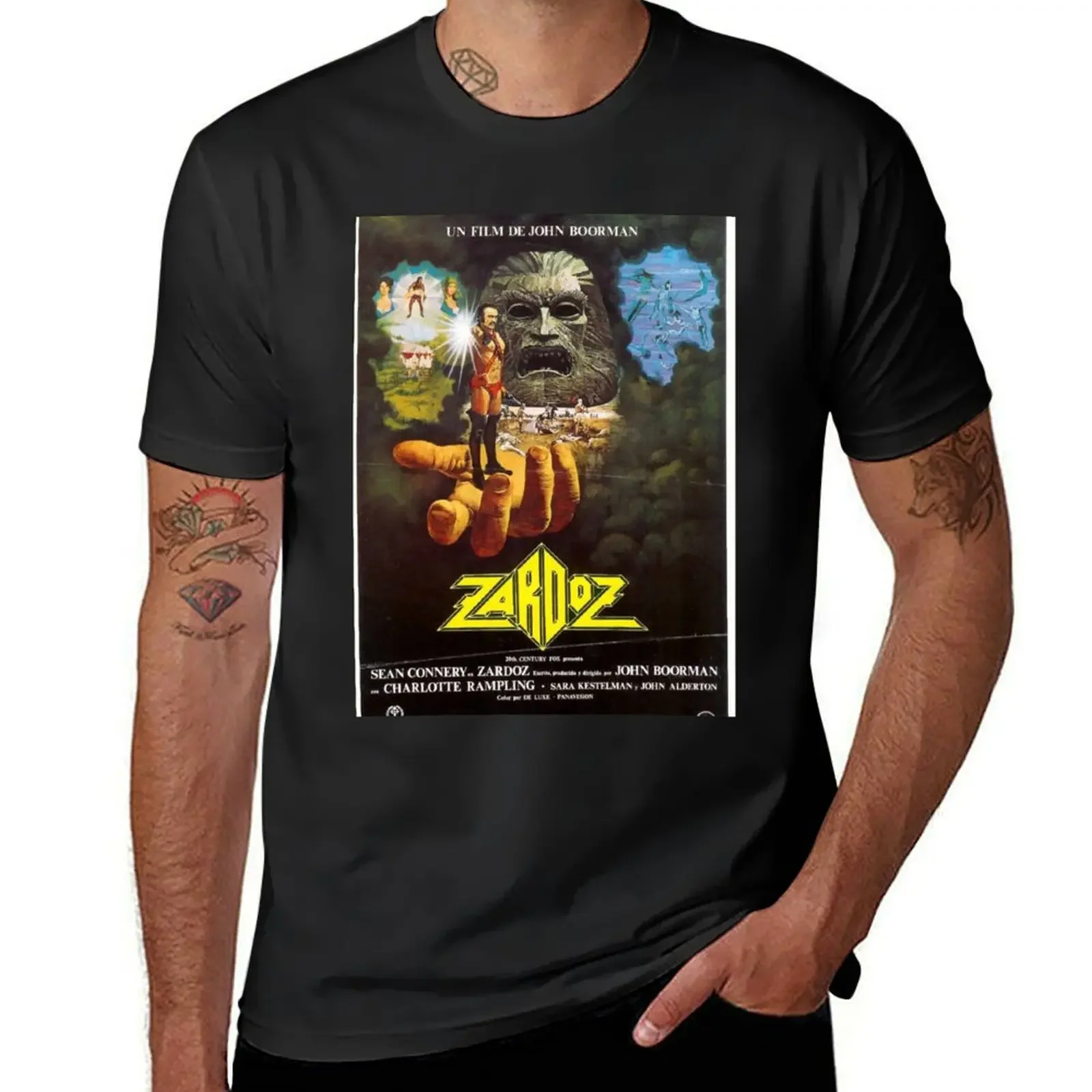 Zardoz, vintage T-Shirt new edition shirts graphic tee mens cotton t shirts