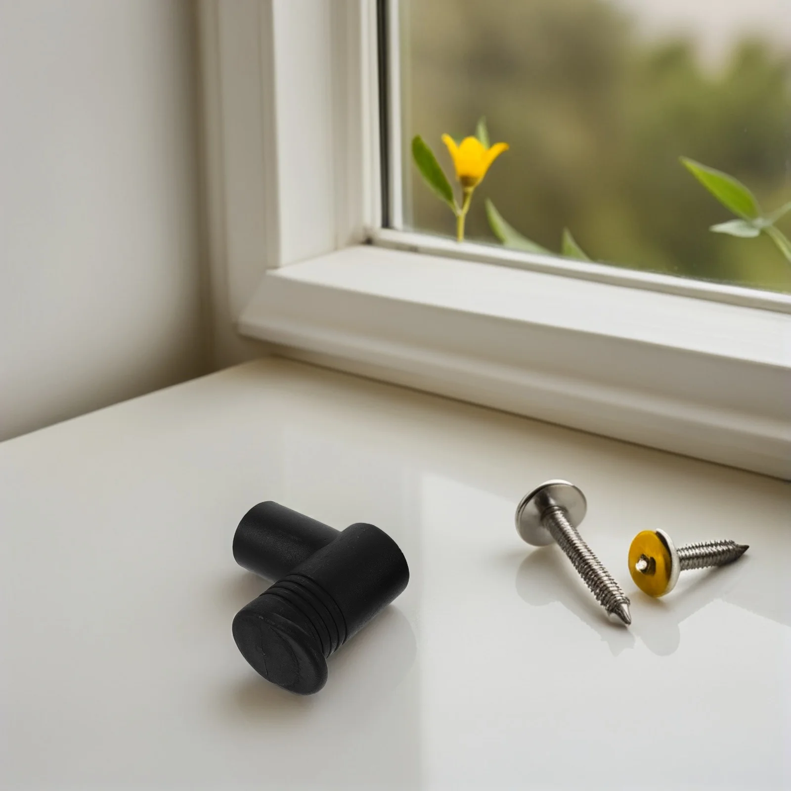 

6Pcs Clothes Drying Rack Joints Plastic Black Tube Connectors Floor Standing Garment Rack Rod End Clamps Easy Install