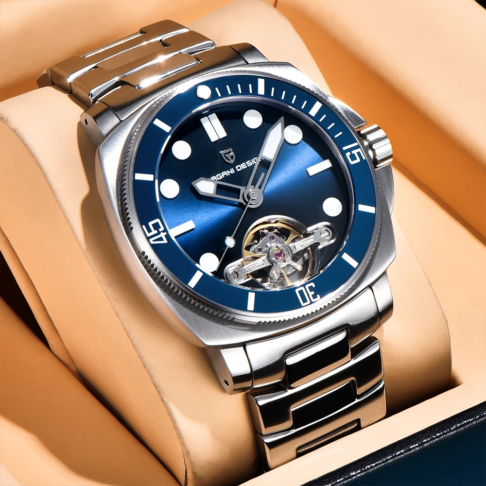 2026 PAGANI DESIGN Diving Machinery Automatic Men's Watch Stainless Steel Luminous Sapphire Glass Outdoor Sports watches for man