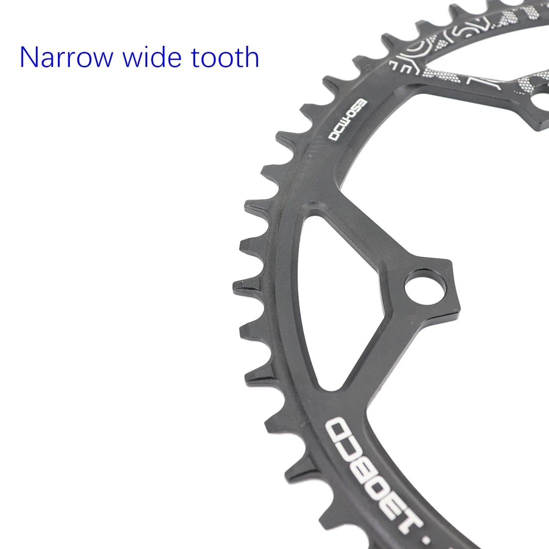 DECKAS Round 130BCD 46T/48T/50T/52T/54T/56T/58T Cycling Chainring MTB Road Bike Chainwheel Crankset Plate BCD 130mm tooth plate