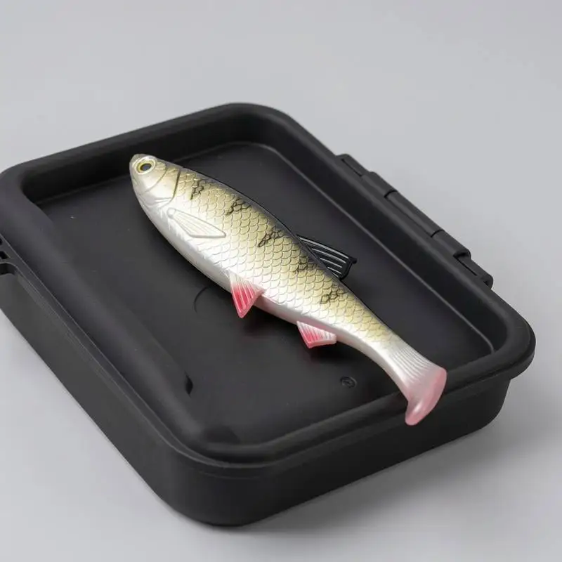 PVC Soft Swimbait T‑Tail Fishing Lure 21g 12.5cm Realistic Fish Body Big Swing for Bass Pike Fishing