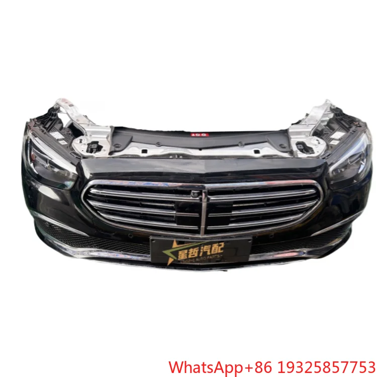 High Quality E-Class 213 W213 W238 Car Front Bumper Radiator Headlight Combination Original Auto Parts Made of Durable Plastic
