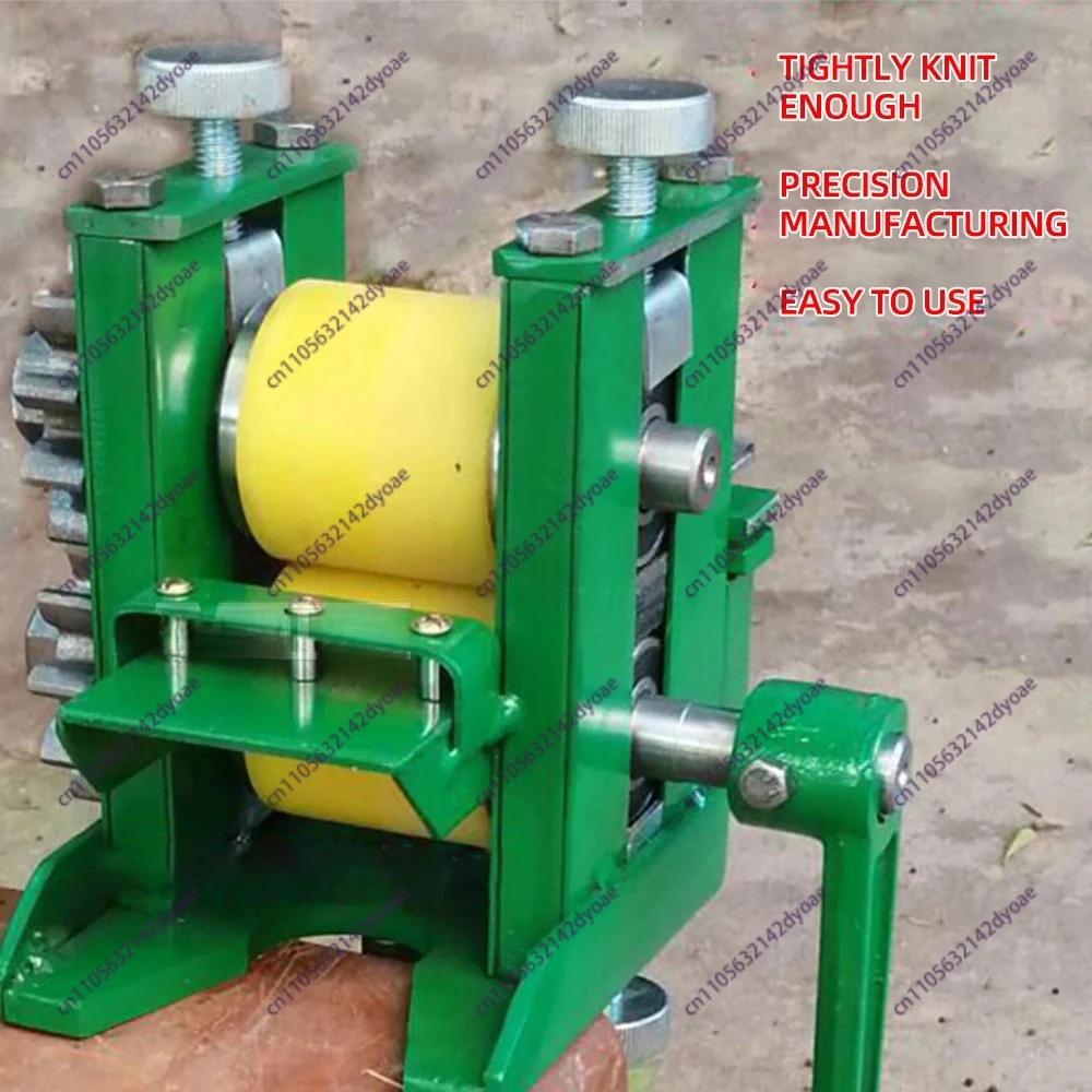 Small Bamboo Strip Slitter Layering Machine Manual Bamboo Breaking Cutting Machine  Bamboo Slats Making Tool