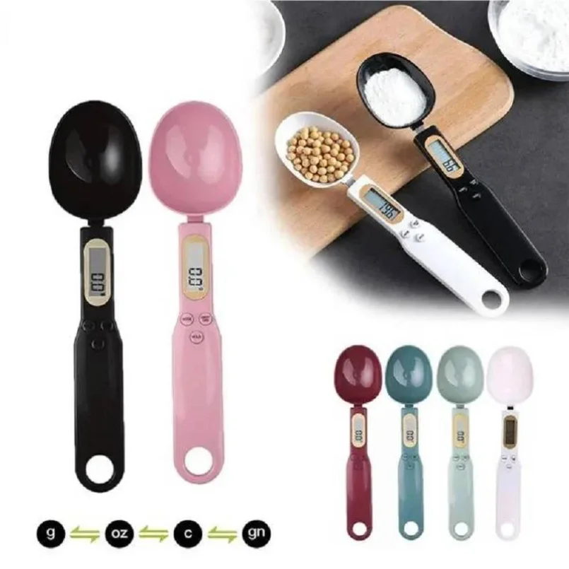 Picture 5: Digital Measuring Spoon 500g 0.5g LCD Electronic Kitchen Scale Food Spoon Scale Mini Kitchen Tool For Milk Coffee Sugar Scale