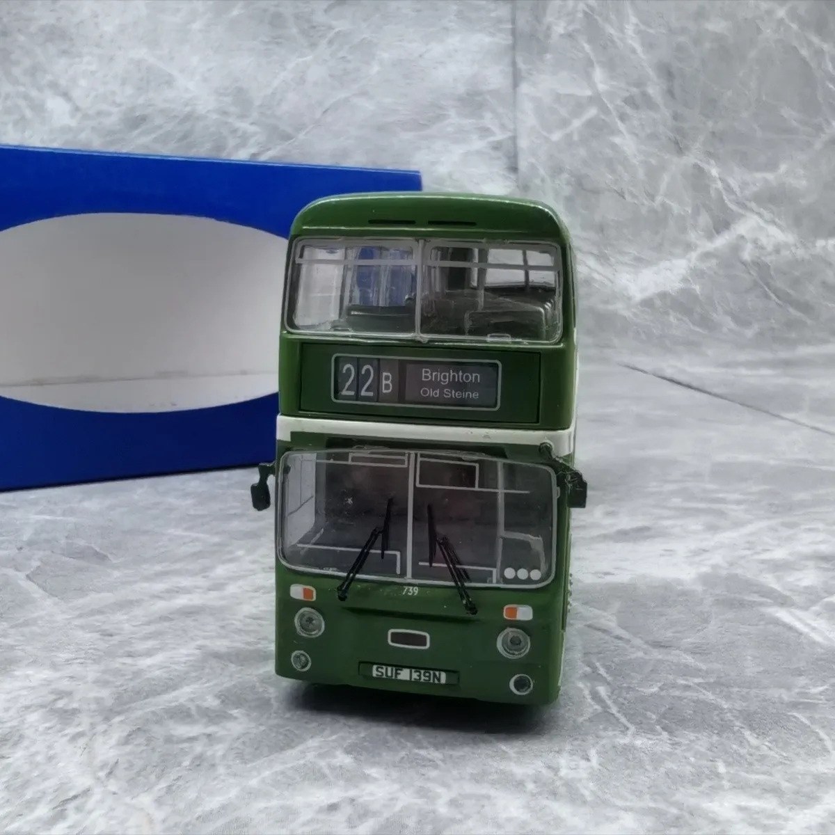 Atlas 1:76 London Bus 22b Double Decker Bus Alloy Coach Model Fine Edition Model